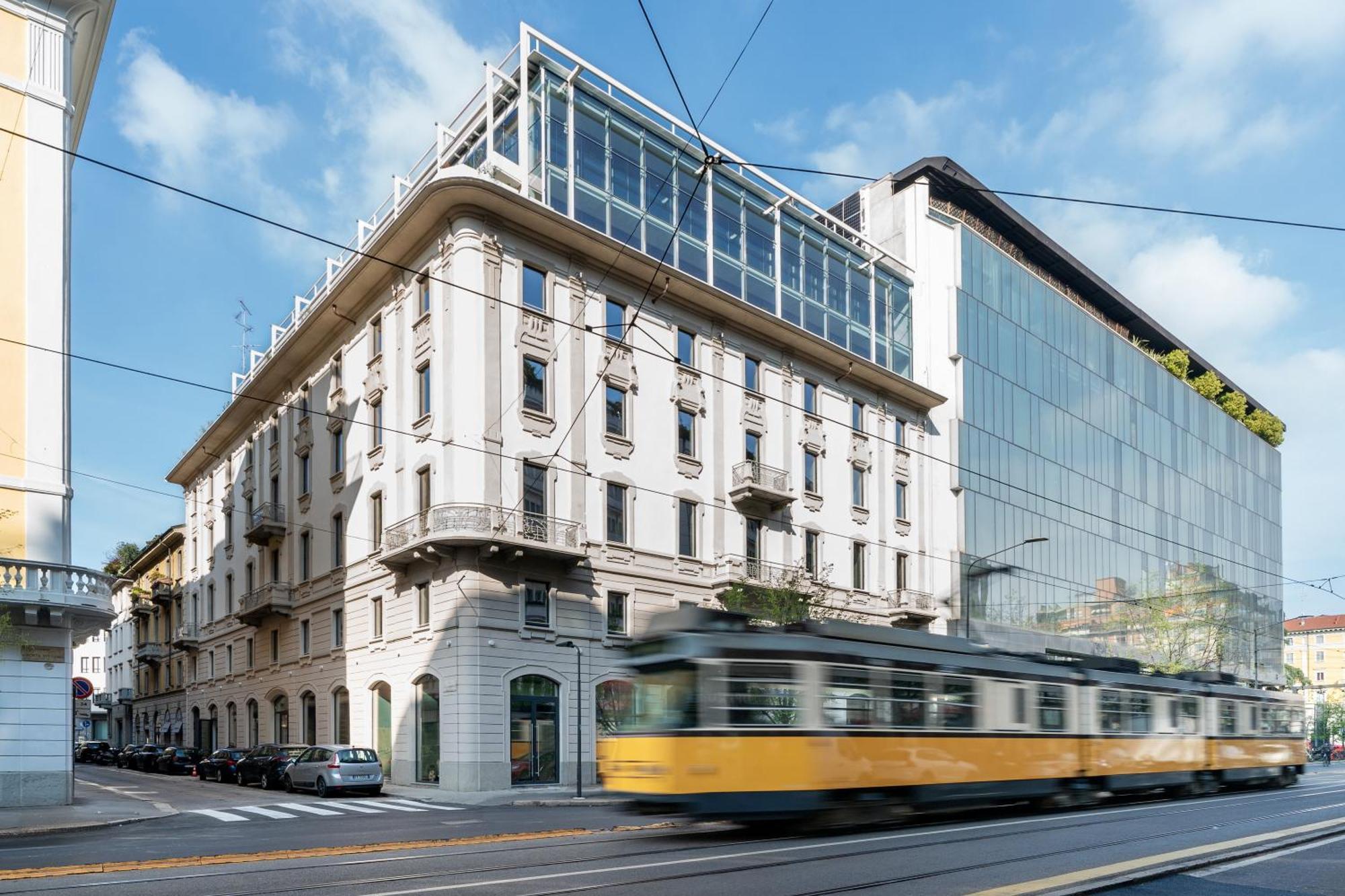 ホテル Palazzo Viridis ミラノ エクステリア 写真